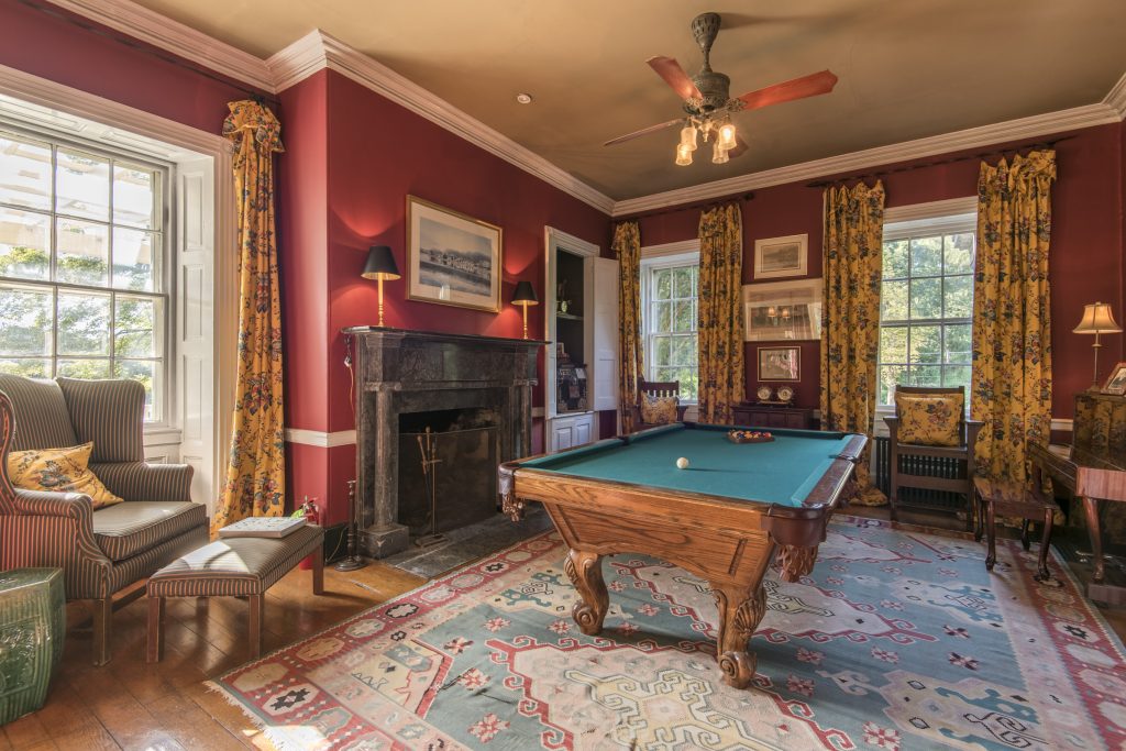 Photo of a billiards room at Grace Winery
