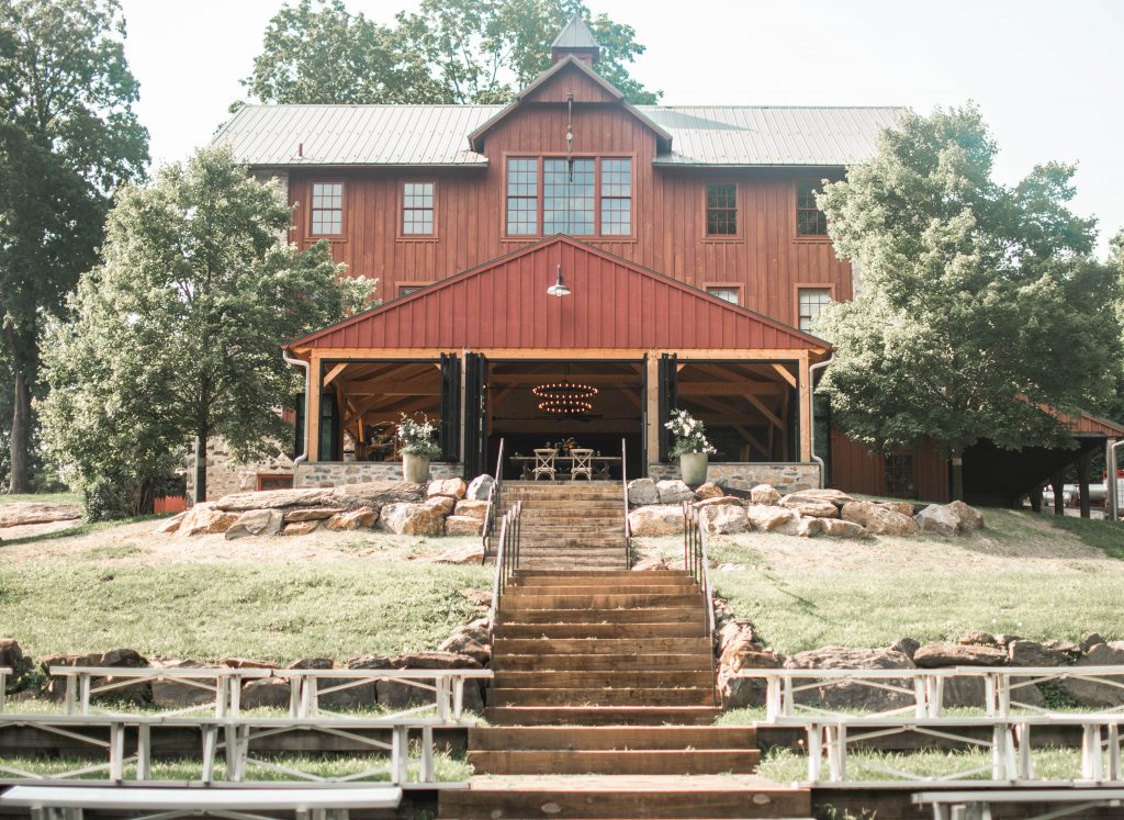 Exterior photo of a barn